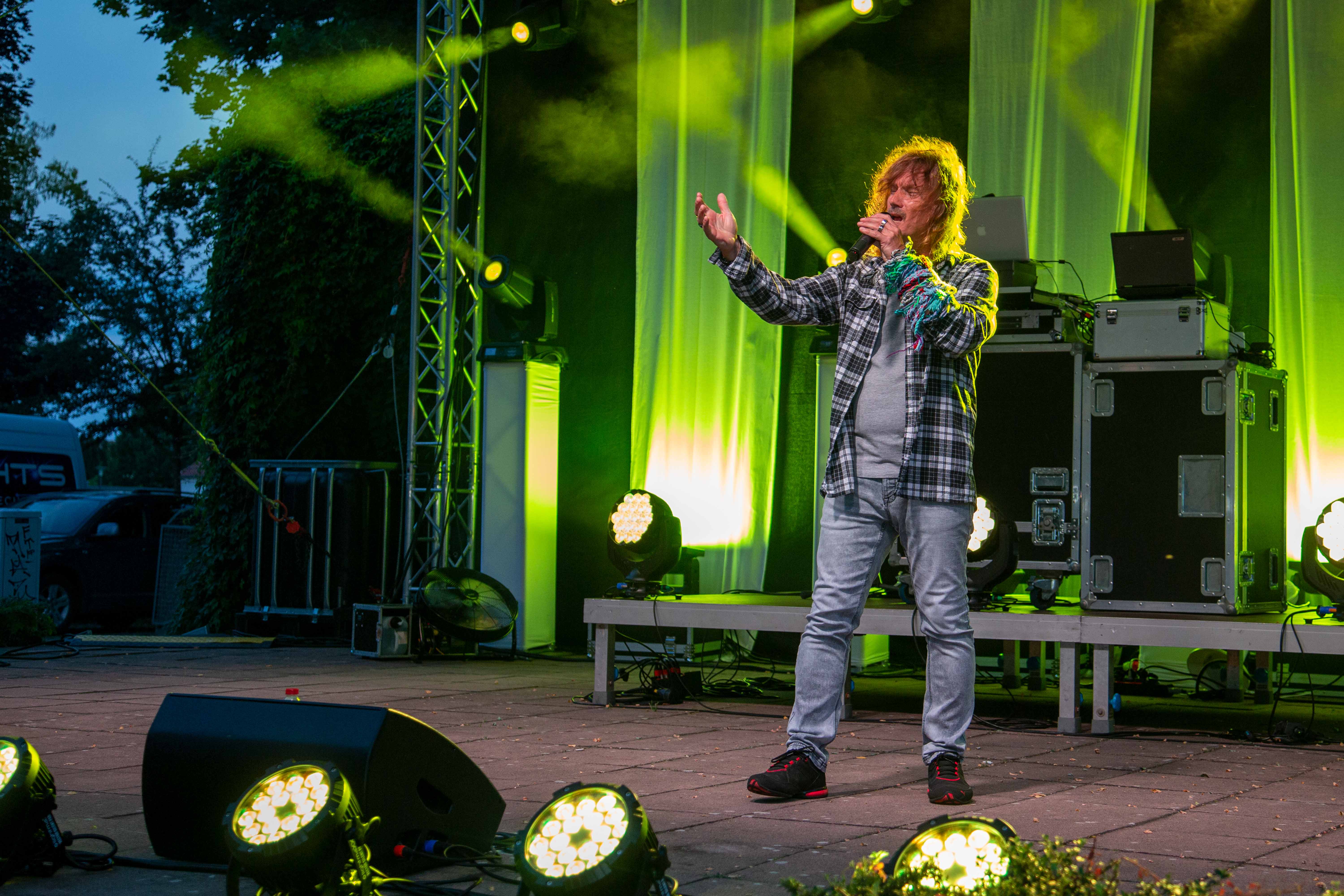 Wolfgang Petry Double lud zum Tanzen ein